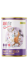 Hond Accessories Natvoer feestje met eland (Party mit Elch) 400g 6 Stuk Anifit